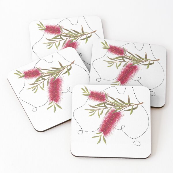 Item preview, Flowers of Australia - Bottle Brush designed and sold by Violet Grant.