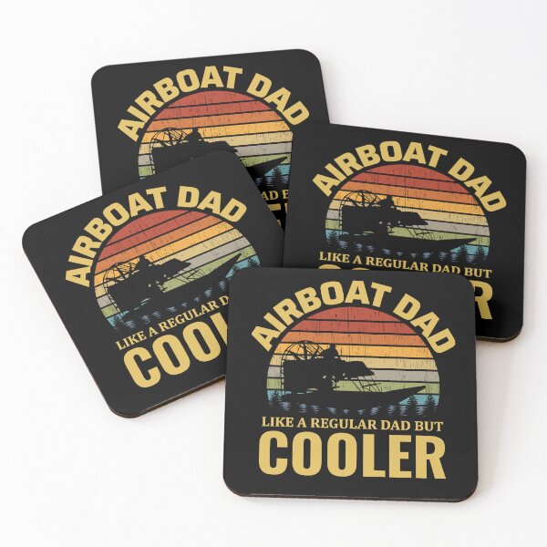 Item preview, Airboat Fanboat Airboating Dad Fathers Day designed and sold by CuteDesigns1.