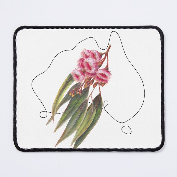 Item preview, Flowers of Australia - Pink Flowering Gum designed and sold by Violet Grant.