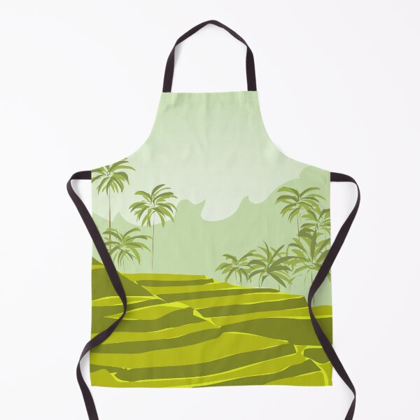 Item preview, Tegalalang Rice Terraces, Bali, Indonesia - Retro Greens designed and sold by Lyman Creative Co..