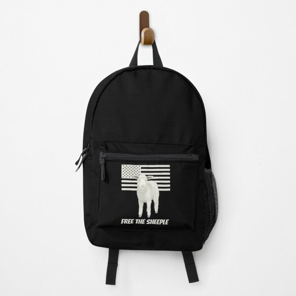 Item preview, Free The Sheeple or Sheep with American flag designed and sold by 1970Russell.