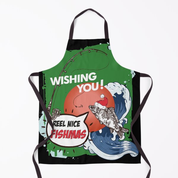 Item preview, Wishing You Reel Nice Fishmas Funny Bass Fishing Christmas designed and sold by Exosia Shop ⭐⭐⭐⭐⭐.