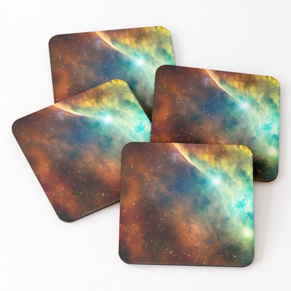 Item preview, Nebula - Green Stars designed and sold by Devin Farinsky.