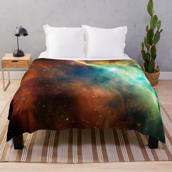 Item preview, Nebula - Green Stars designed and sold by Devin Farinsky.