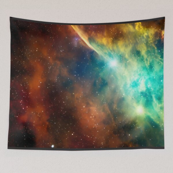 Item preview, Nebula - Green Stars designed and sold by Devin Farinsky.
