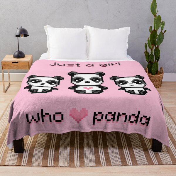 Item preview, Just a Girl who Loves Pandas designed and sold by Pixe11y.
