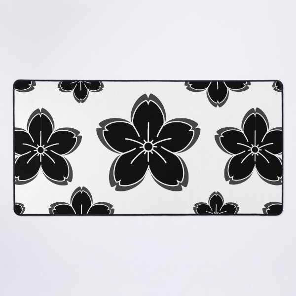 Item preview, Black Sakura Pattern designed and sold by StargirlWares.