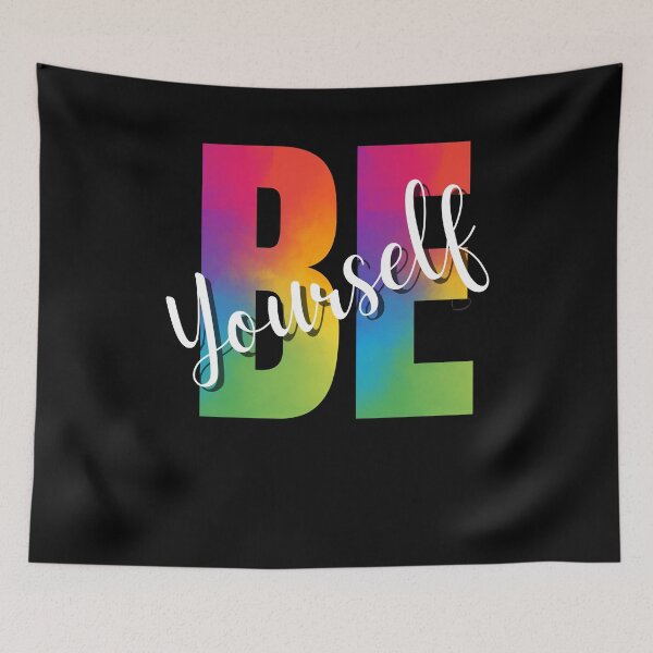 Item preview, Be Yourself LGBT-Q Cute Gay Lesbian Bi Trans Valentine's Day 2023 designed and sold by 27th-Tee.