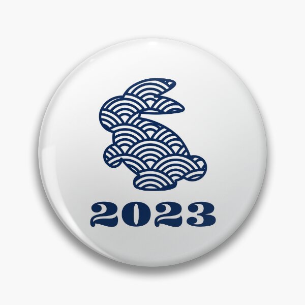 Item preview, Water Rabbit 2023, Year of The Water Rabbit, Chinese New Year designed and sold by BearAndCat.