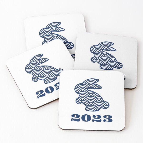 Item preview, Water Rabbit 2023, Year of The Water Rabbit, Chinese New Year designed and sold by BearAndCat.