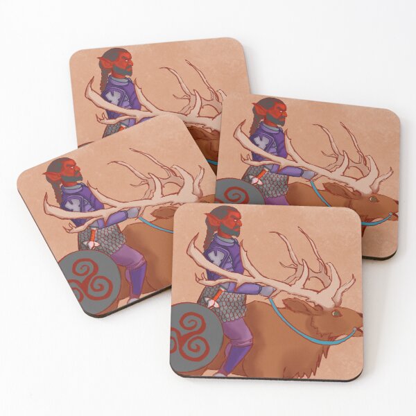 Item preview, Hob goblin riding elk designed and sold by DatuAllen.