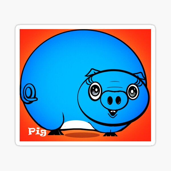 Item preview, Pig  designed and sold by Shirley cute art .