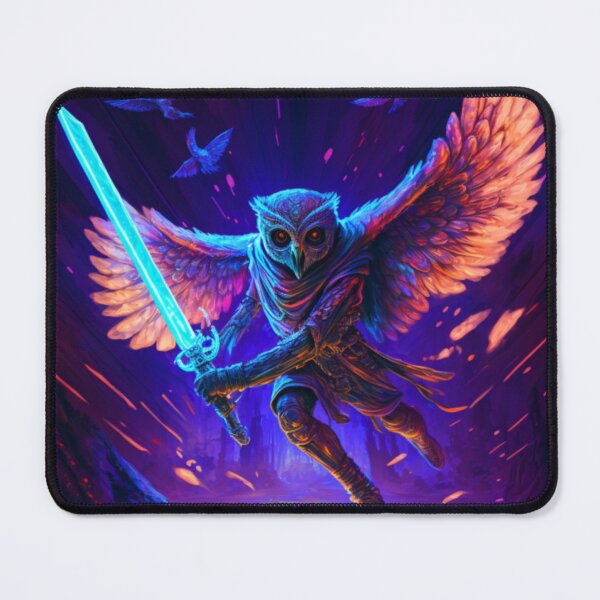 Item preview, Royal Fencer Owl designed and sold by Newtaste-Store.