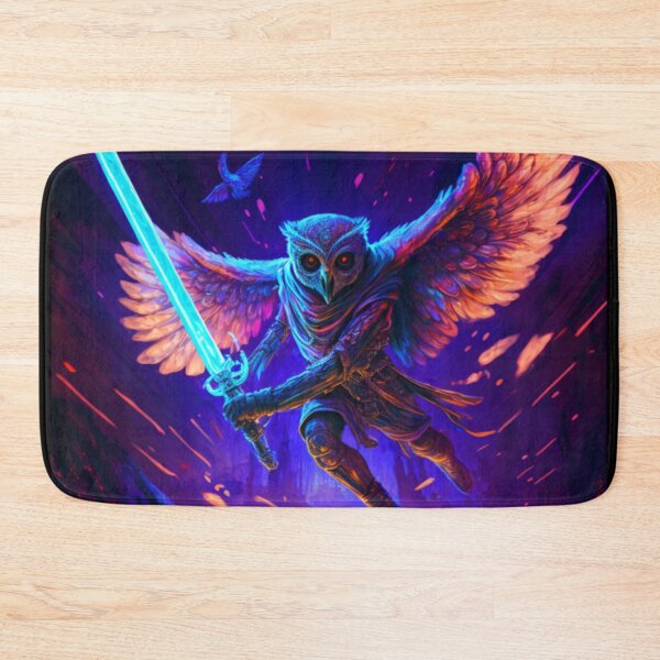 Item preview, Royal Fencer Owl designed and sold by Newtaste-Store.