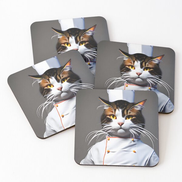 Item preview, Chef Cat - Modern Digital Art designed and sold by Ai-michiart.