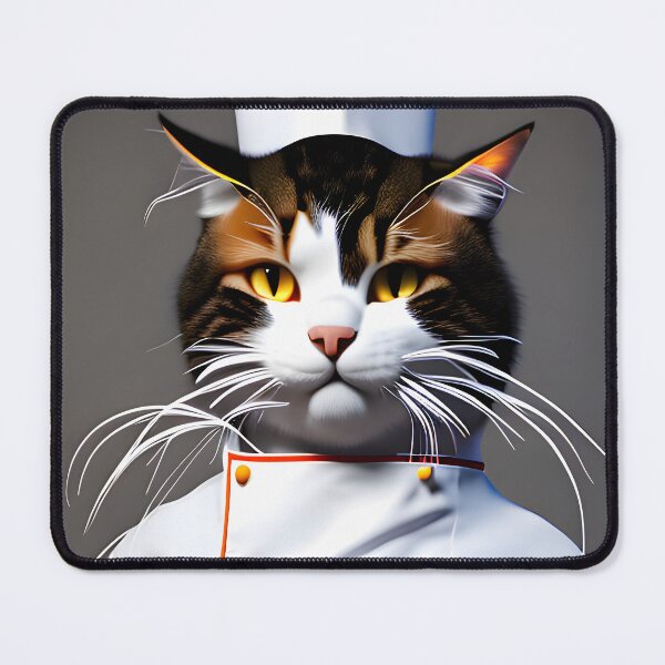 Item preview, Chef Cat - Modern Digital Art designed and sold by Ai-michiart.