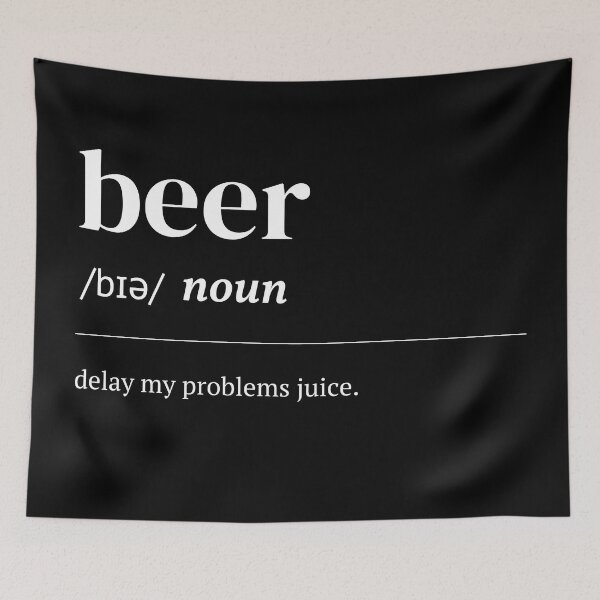 Item preview, Beer Urban Dictionary Funny Meaning designed and sold by SpeakSarcasm.