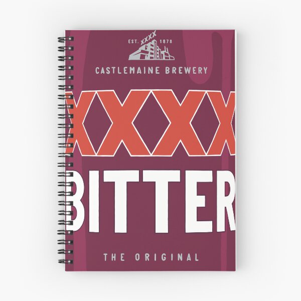 Item preview, Hand-drawn XXXX Bitter can designed and sold by Brews n Books.