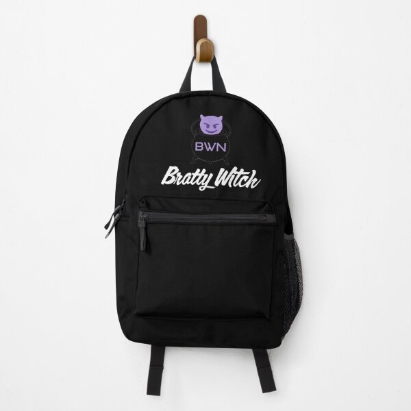 Item preview, White Bratty logo designed and sold by Bratty-Witch.