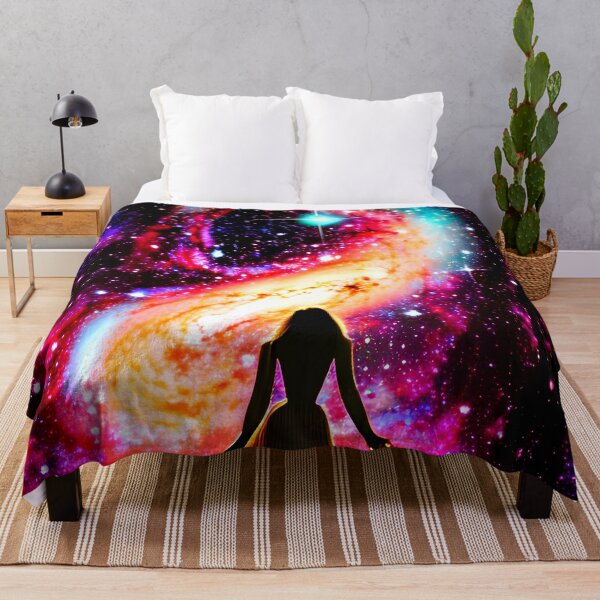 Item preview, Woman in Galaxy designed and sold by BigBrainArtwork.