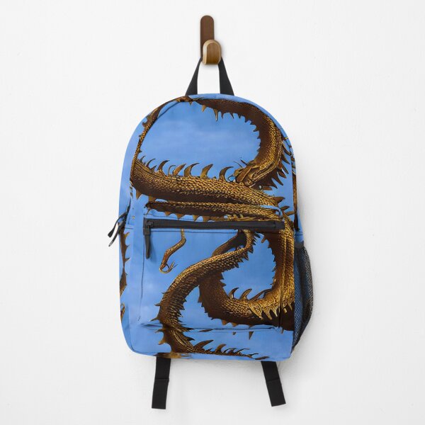 Item preview, Gold Dragon and Blue Sky 2 - Seamless Pattern designed and sold by Chubuter.
