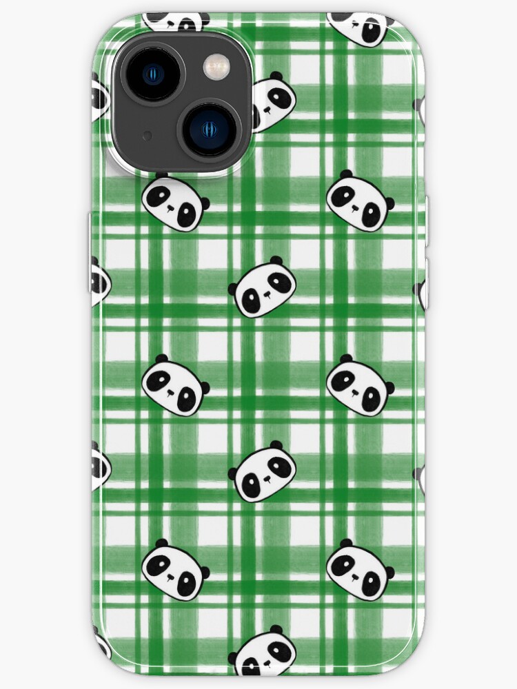 Forest Green Panda Plaid Poster for Sale by Amanda Roos