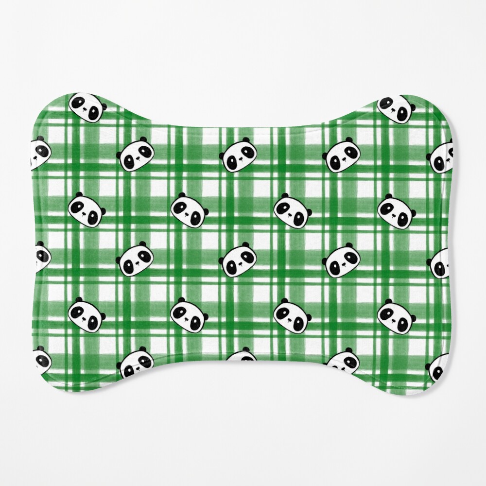 Forest Green Panda Plaid Poster for Sale by Amanda Roos