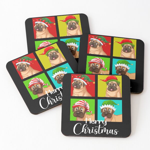 Item preview, Merry Christmas Shelties, dogs christmas designed and sold by aliceoutline.