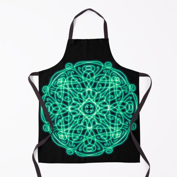 Item preview, Neon Mandala Flower Abstract designed and sold by Chatchot.