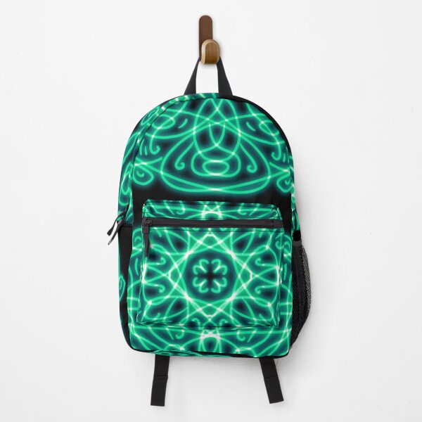 Item preview, Neon Mandala Flower Abstract designed and sold by Chatchot.