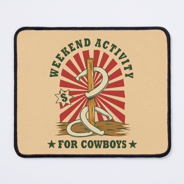 Item preview, Weekend Activity For Cowboys designed and sold by Abhishek Goldar.