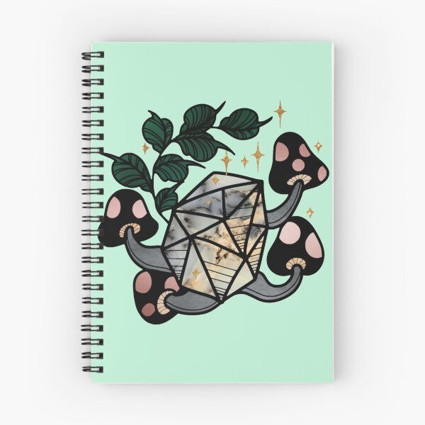 Item preview, Crystals and Mushrooms - Celestial Designs  designed and sold by MistyMorningsOR.