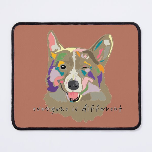 Item preview, everyone is different_wink dog_c5 designed and sold by Mimi Huang.