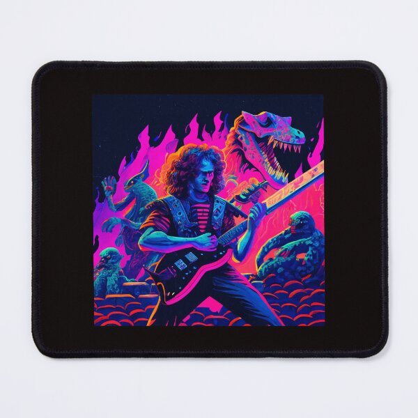 Item preview, King gizzard and lizard wizard retrowave designed and sold by luiz1213.