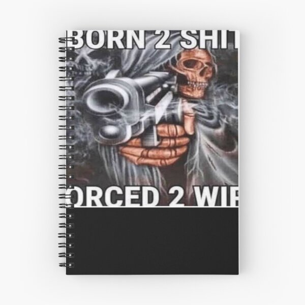 Item preview, Born to shit - Forced to Wipe designed and sold by shkeeralfii.