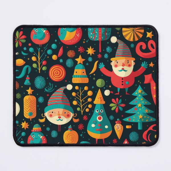 Item preview, Kids wallpaper Christmas pattern #2 designed and sold by FunArt4You.