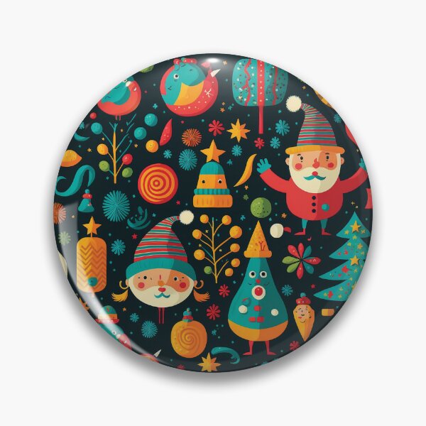 Item preview, Kids wallpaper Christmas pattern #2 designed and sold by FunArt4You.