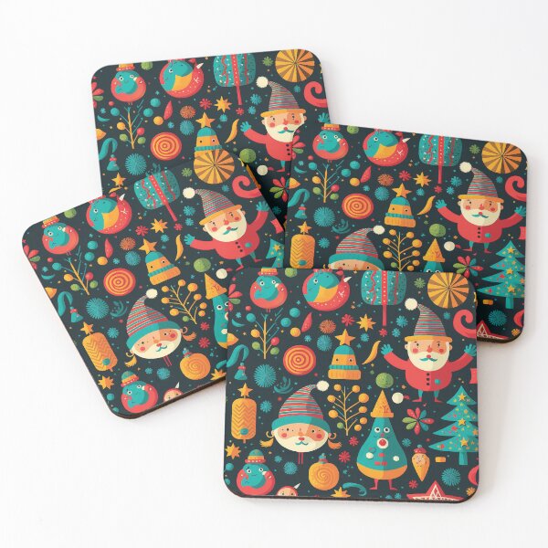 Item preview, Kids wallpaper Christmas pattern #2 designed and sold by FunArt4You.