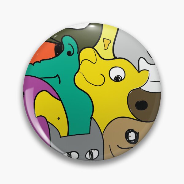 Item preview, Farm meets Wild Doodle Animals  designed and sold by Allison Lishey.