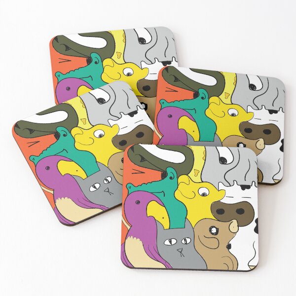 Item preview, Farm meets Wild Doodle Animals  designed and sold by Allison Lishey.