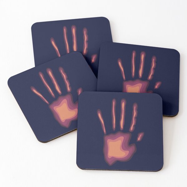 Item preview, Copy of Palm print.Heat trace.Abstract background with palm.Gradient on palm.Futurism and fantasy designed and sold by Anhen-new-style.
