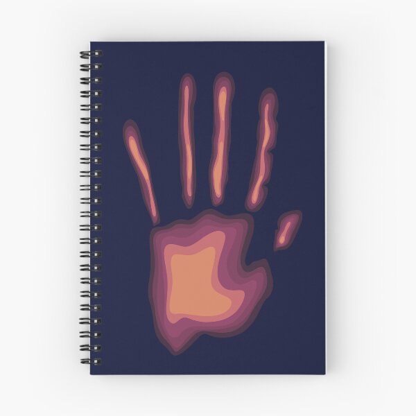 Item preview, Copy of Palm print.Heat trace.Abstract background with palm.Gradient on palm.Futurism and fantasy designed and sold by Anhen-new-style.