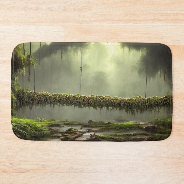 Item preview, Hanging Bridge in the Jungle designed and sold by Elisabeth Lucas.