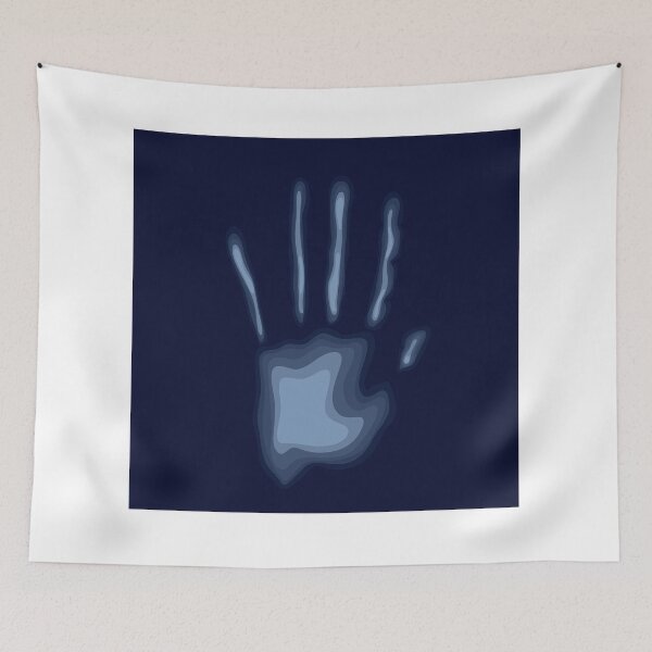 Item preview, Copy of Palm print.Heat trace.Abstract background with palm.Gradient on palm.Futurism and fantasy designed and sold by Anhen-new-style.