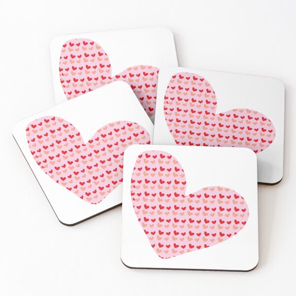 Item preview, Red pink heart and mini heart designed and sold by Bird4771.