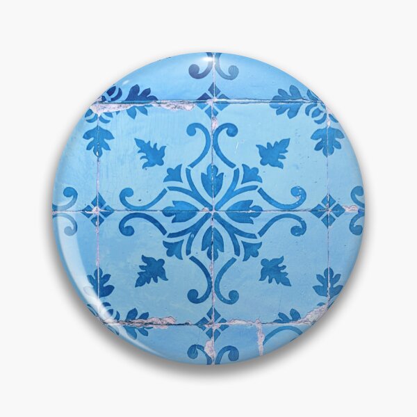 Item preview, Lisbon Light Blue Deep Blue Painted Tile designed and sold by empracht.