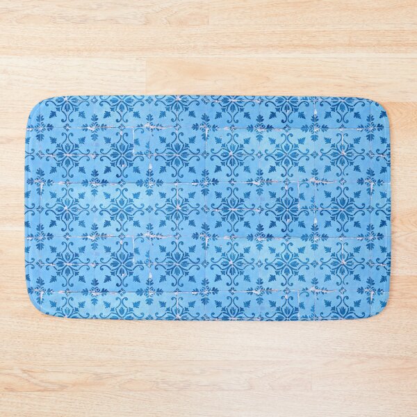 Item preview, Lisbon Light Blue Deep Blue Painted Tile designed and sold by empracht.