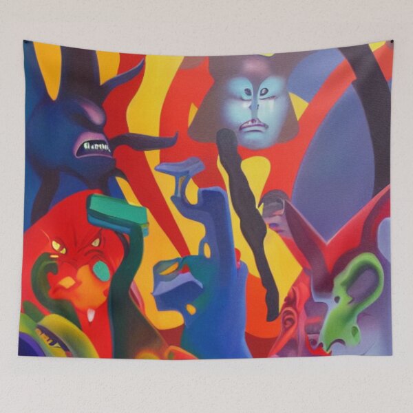Item preview, Psycho Madness - Abstract Demons designed and sold by PsychoMadness.