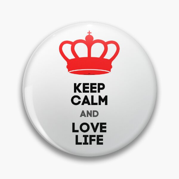 Item preview, Keep Calm and Love Life designed and sold by ArteTeoma.