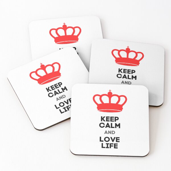 Item preview, Keep Calm and Love Life designed and sold by ArteTeoma.